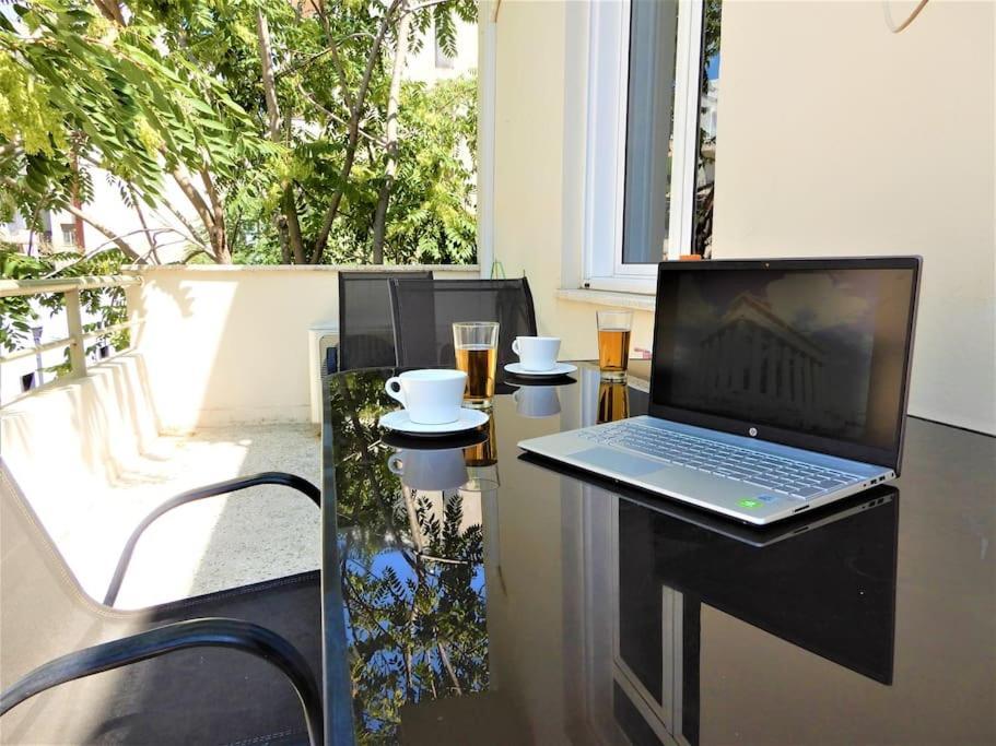 אתונה A-07! 2' Walk 2 Acropolis Museum! 2Br-Sunny Terrace! Extra Fees For 2Nd Room מראה חיצוני תמונה